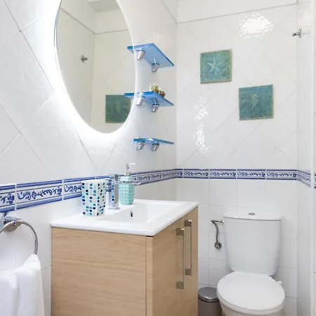 شقة Home2book Enchanting Seaviews Duplex, Pool&terrace كانديلاريا